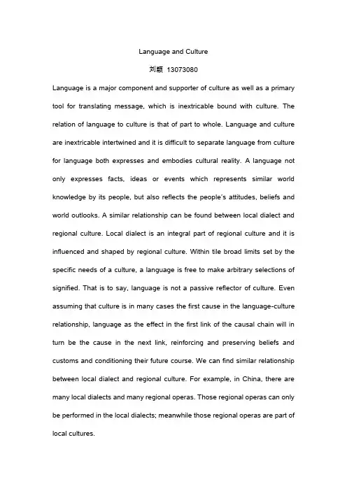 社会语言学 第九章 作业