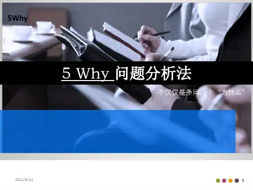 5Why问题分析法(完整版)PPT模板