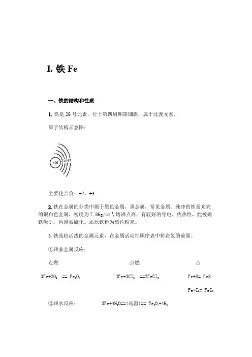 过渡金属(Fe,Al,Cu)