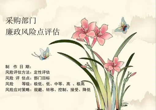 采购中心廉政风险点评估