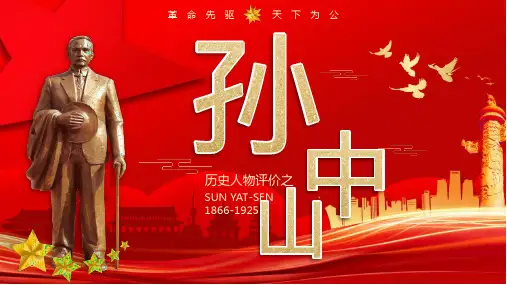 2020辛亥革命历史人物孙中山介绍