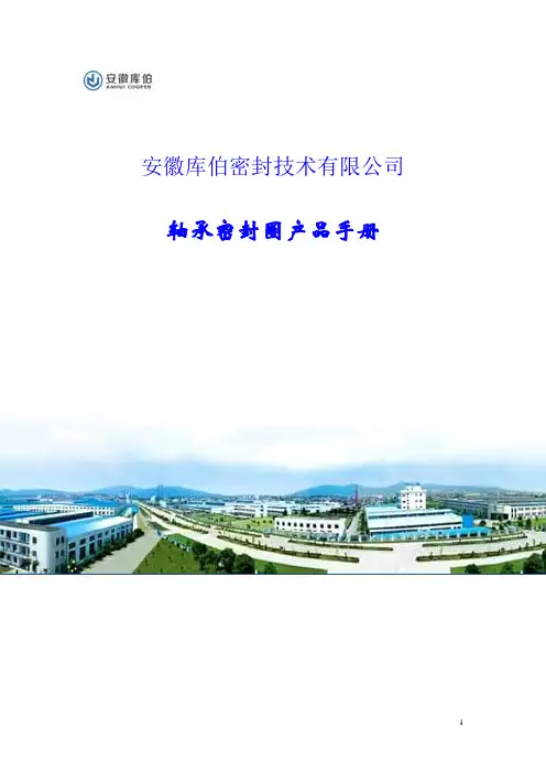 轴承密封圈手册2015概要
