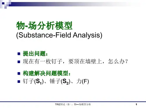 物-场分析模型