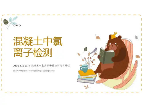 硬化混凝土中氯离子含量
