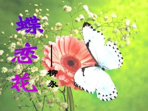 柳永《蝶恋花》