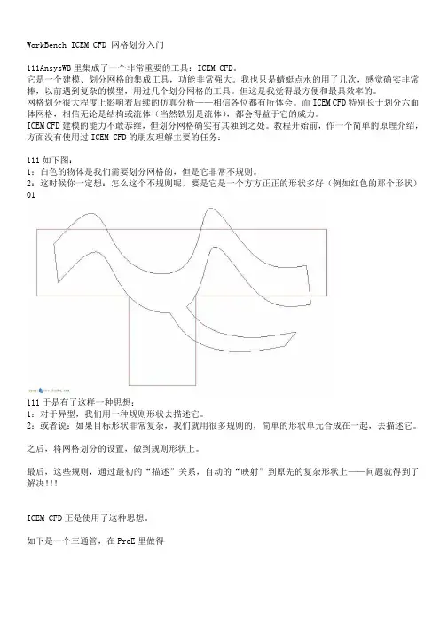ICEM_CFD_网格划分入门