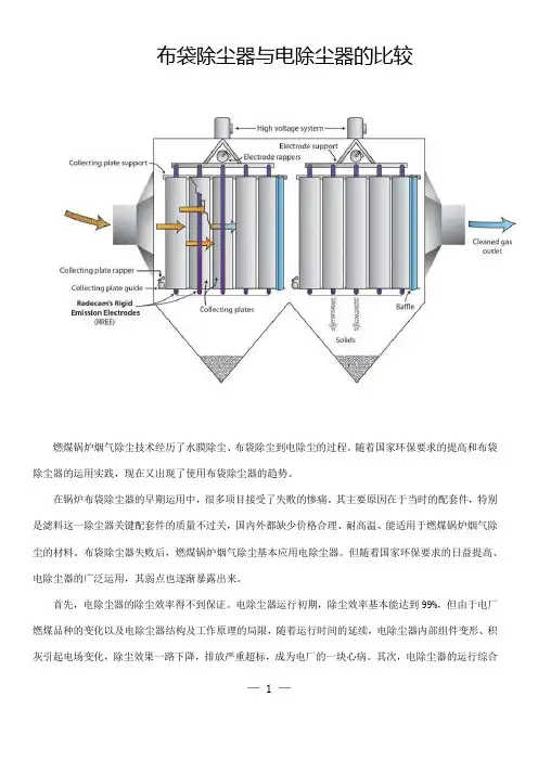 布袋除尘器与电除尘器的比较