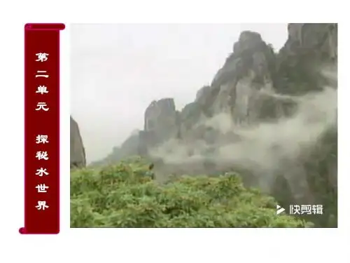 《运动的水分子》教学课件
