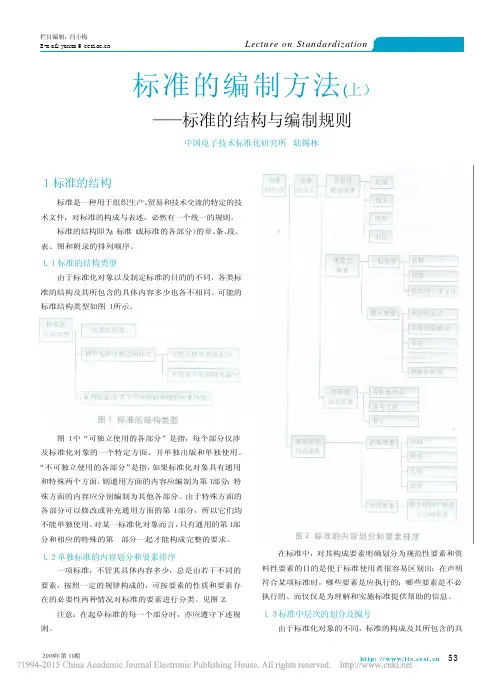 标准的编制方法_上_标准的结构与编制规则_陆锡林