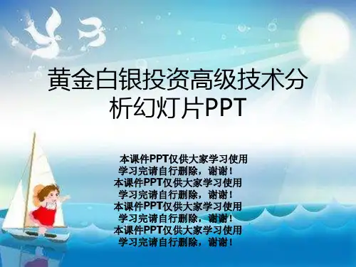 黄金白银投资高级技术分析幻灯片PPT