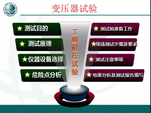变压器工频耐压试验