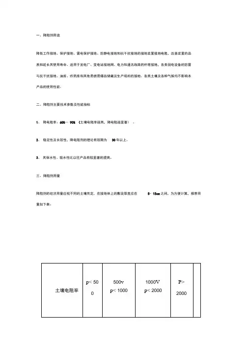 降阻剂使用方法