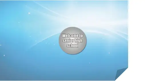 新人教必修一课本同步课件 Welcome Unit 思维导图