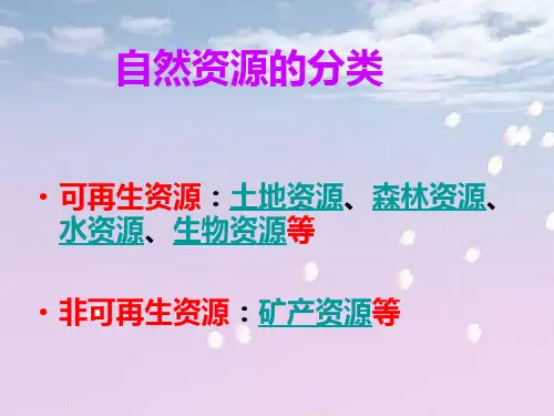 土地资源教学课件1