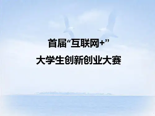互联网+大学生创新创业大赛红旅赛道