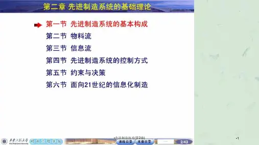 先进制造技术第2章课件