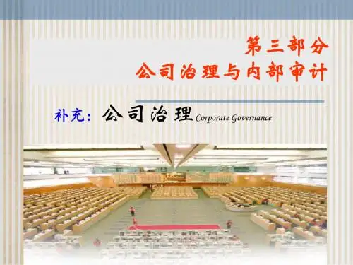 公司治理