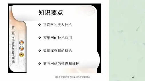 网络营销操作实务网络营销技术基础课件