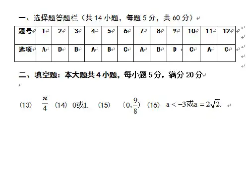 函数构造法典型例题