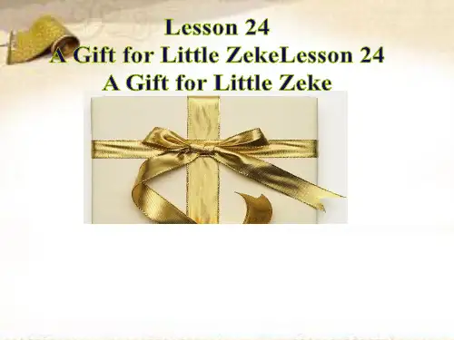 五年级英语下册课件-Lesson 24( 29张PPT)-冀教版