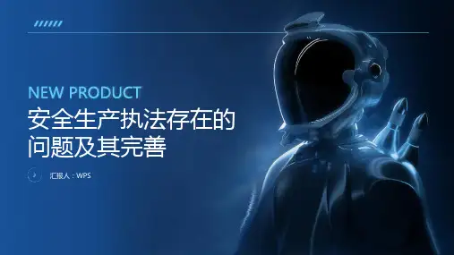 安全生产执法存在的问题及其完善(精改版)