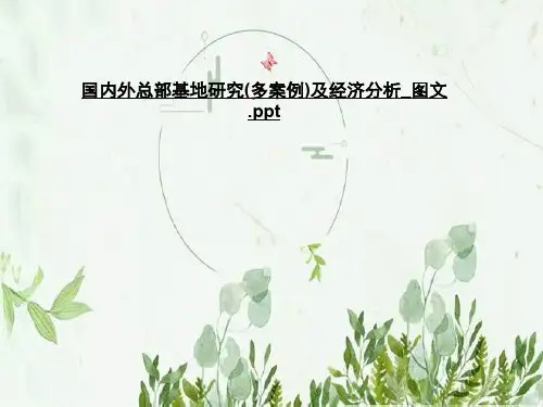 国内外总部基地研究(多案例)及经济分析_图文