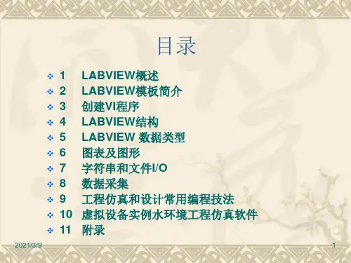 LabVIEW教程PPT课件