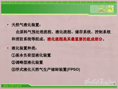 第三章--天然气液化技术