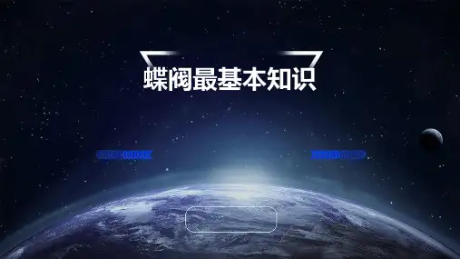 蝶阀最基本知识