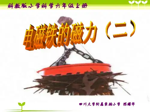 电磁铁的磁力(二)