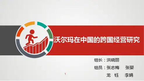 跨国公司管理  沃尔玛营销分析
