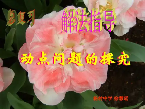 动点问题公开课课件.ppt