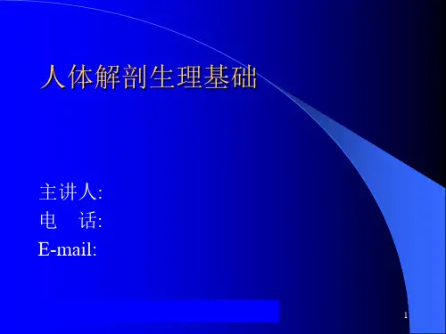 人体器官的组成及系统的划分