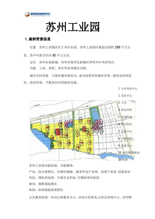 2017年中国江苏苏州工业园区案例分析