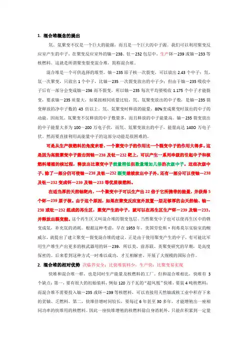 聚变裂变混合堆