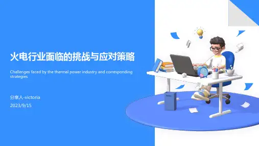 2023年我国火电行业面临挑战和应对策略分析报告模板