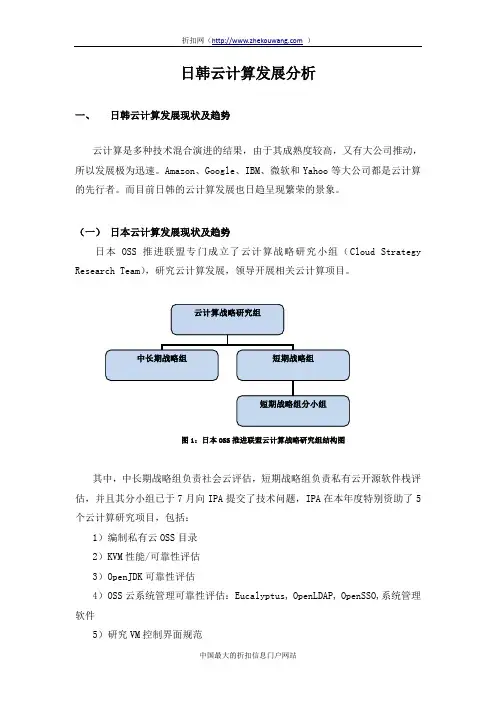日韩云计算