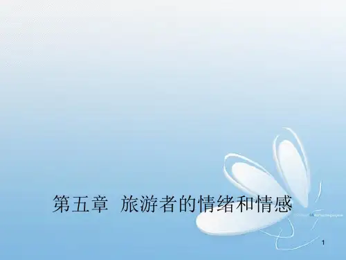 第5章 旅游者的情绪和情感ppt课件