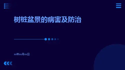 树桩盆景的病害及防治