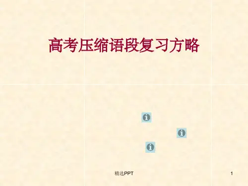 《高考压缩语段》PPT课件