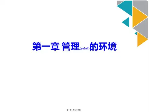 管理学第1章ppt(ppt版)