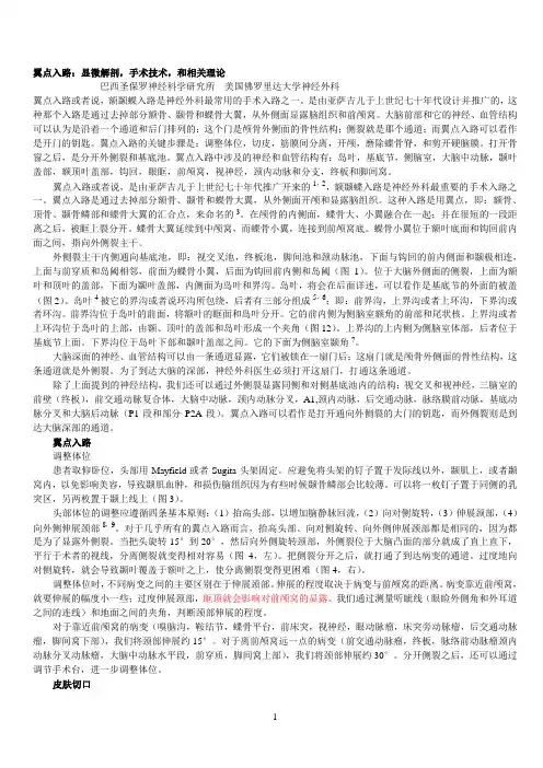 翼点入路