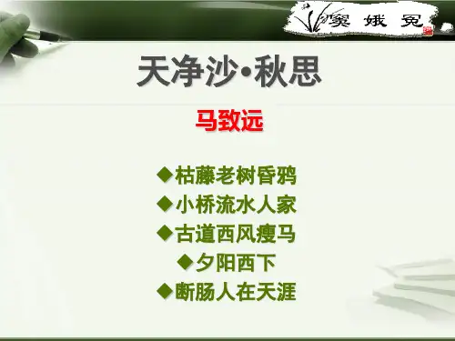 《窦娥冤》及古代戏曲知识讲解