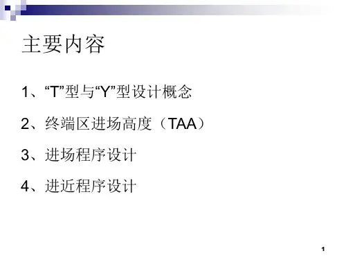 飞行程序设计第6章进场进近程序设计PPT