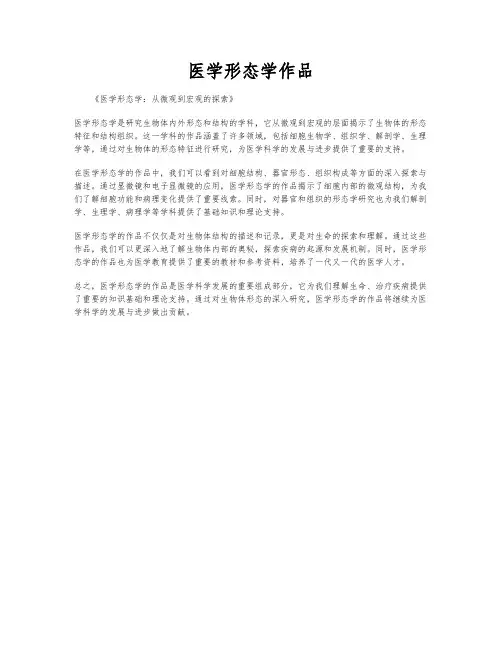 医学形态学作品