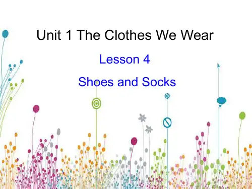 2024年冀教版英语四年级上册Unit 1 Lesson 4 Shoes and Socks (2)