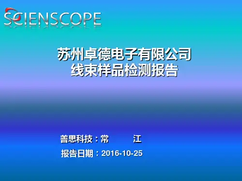 x-ray检测报告
