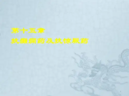 抗癫痫药及抗惊厥药ppt课件