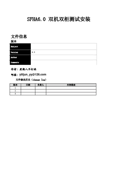 SF6.0的Oracle11g_双机双柜配置安装