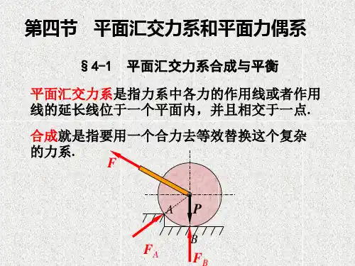 平面汇交力系